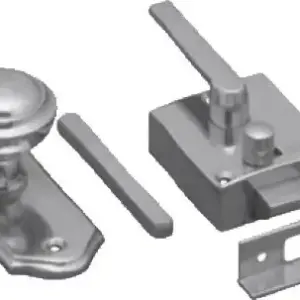 Superior Brass Fly Wire Lock Set CP SUP34198