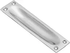 Superior Brass Flush Pull CP 89mm SUP34225