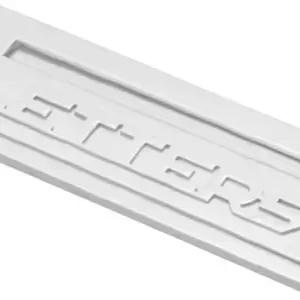 Superior Brass Letter Plate CP 110x310mm SUP34413