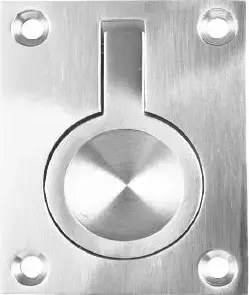 Superior Brass Flush Ring CP 40x50mm SUP34450