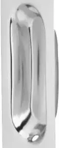 Superior Brass Flush Pull Sq CP 80x35mm SUP34468