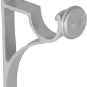 Superior Brass Curtain Wall Bracket CP 25mm SUP34471
