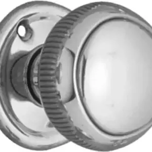 Superior Brass Milled Edge Knob CP 52mm SUP37006