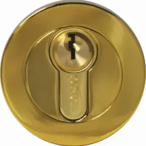 Superior Brass Architectural Euro Escutcheon Sq Edge PB 52mm SUP3702