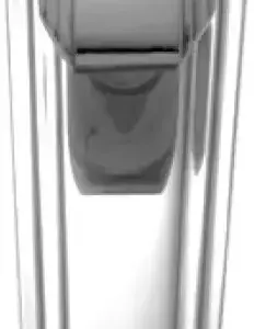 Superior Brass Art Deco Knob Latch Passage Set CP 203x63mm SUP37040