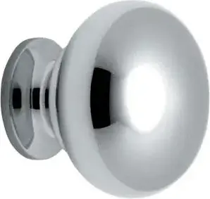 Superior Brass Cupboard Pull Knob CP 20mm SUP38662