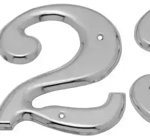 Superior Brass Numeral No 2 Contemporary 304PSS 75mm SUP38832
