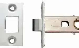 Superior Brass Tubular Latch Single Spring CP 45mm SUP39028