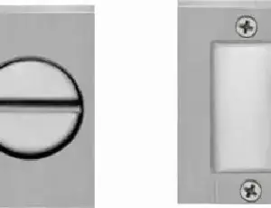Superior Brass Privacy Turn Snib Sq Concealed CP 42x25mm SUP39037