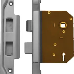 Superior Brass Rebated Lock 3 Lever CP 60mm SUP39048