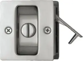 Superior Brass Sliding Door Lock CP 69X63mm SUP39050