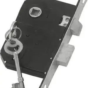 Superior Brass 3 Lever Sash Lock CP 45mm SUP39100