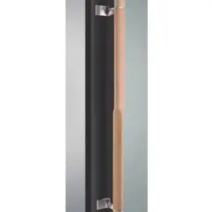 Superior Brass Entrance Handle Double Timber 1100mm SUP3950