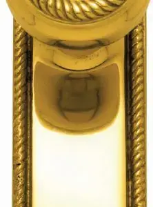 Superior Brass Knob Latch Georgian PB 150x50mm SUP4072