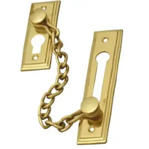 Superior Brass Door Chain PB 130mm SUP4096