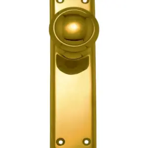Superior Brass Knob Latch Passage Set PB 200x48mm SUP4173