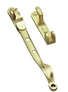 Superior Brass Casement Stay PB 140mm SUP4184