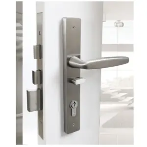 Superior Brass 43640 316SS Lever Entrance Set myLOCK 228x32mm SSS SUP42350M