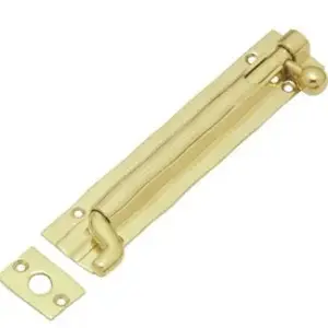 Superior Brass Barrel Bolt Offset PB 100mm SUP4271
