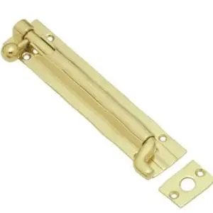Superior Brass Barrel Bolt Offset PB 150mm SUP4272