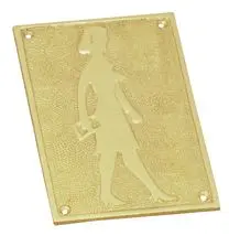 Superior Brass Ladies Sign PB 105x155mm SUP4284