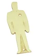 Superior Brass Gentlemen Sign man PB 145x45mm SUP4287