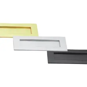 Superior Brass Letter Plate SC 280x100mm SUP43012