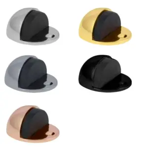 Superior Brass Door Stop Oval SSS 45mm SUP43080