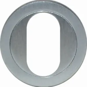 Superior Brass Architectural Oval Escutcheon SC 45mm SUP43706