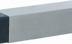 Superior Brass Door Stop Square Bolt Fix SS SC 85mm SUP43711