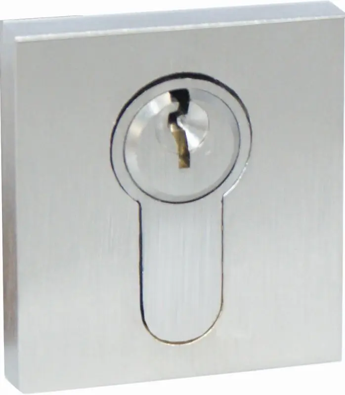 Superior Brass Escutcheon Euro Square SC 40x40mm SUP43726