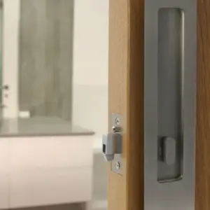 Superior Brass Flush Pull Rectangle BathroomPriv SC 220x55mm SUP43754P