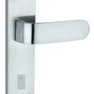 Superior Brass Lever Entrance Set CC 85mm CP 215x57mm SUP43826E