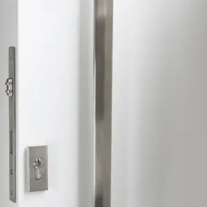 Superior Brass Entry Handle Offset Tapered Face Double 316 SSS 475mm SUP43928