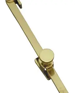Superior Brass Casement Stay Telescopic Extendible PB 300mm SUP4421