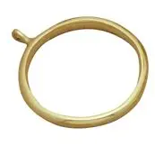 Superior Brass Curtain Ring PB 50mm SUP4491