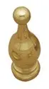 Superior Brass Curtain Finial PB 19mm SUP4495