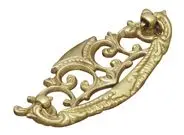 Superior Brass Cabinet Fitting PB 35x100mm SUP4506
