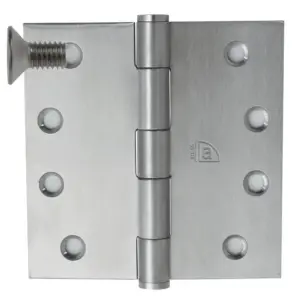 Superior Brass SS Hinge Fix Pin M5 12mm Metal Thread Screws SSS 100x100 SUP45109MT