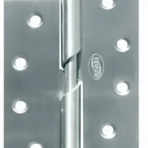 Superior Brass Self Closing Hinge Left Hand per 2 screws SSS 100x76mm SUP45134