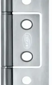 Superior Brass Hirline FastFix Bearing Hinge inc screws SSS 76x30x15mm SUP45142