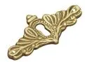 Superior Brass Escutcheon PB 30x65mm SUP4528