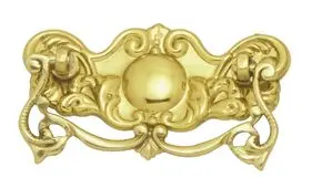Superior Brass Cabinet Fitting PB 28x67mm SUP4548