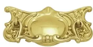 Superior Brass Cabinet Fitting PB 33x66mm SUP4565