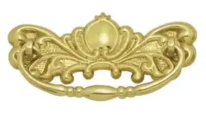 Superior Brass Cabinet Fitting PB 40x100mm SUP4576