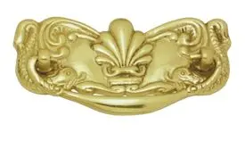 Superior Brass Cabinet Fitting PB 33x87mm SUP4668