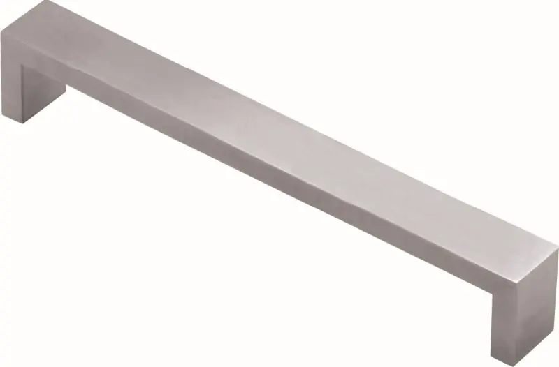 Superior Brass Kitchen Handle Satin SSteel 10x20mm Square 108mm SUP48776