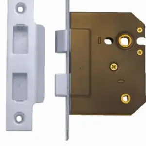 Superior Brass Bathroom Mortise Lock SC 60mm SUP49022
