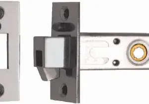 Superior Brass Tubular Sliding Door Latch SSS Overall 53mm cc37mm SUP49033