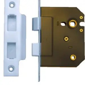 Superior Brass Bathroom Mortise Lock SC 45mm SUP49062